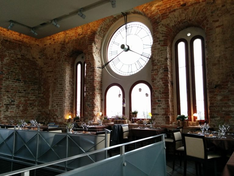 Big clock in a Restaurant